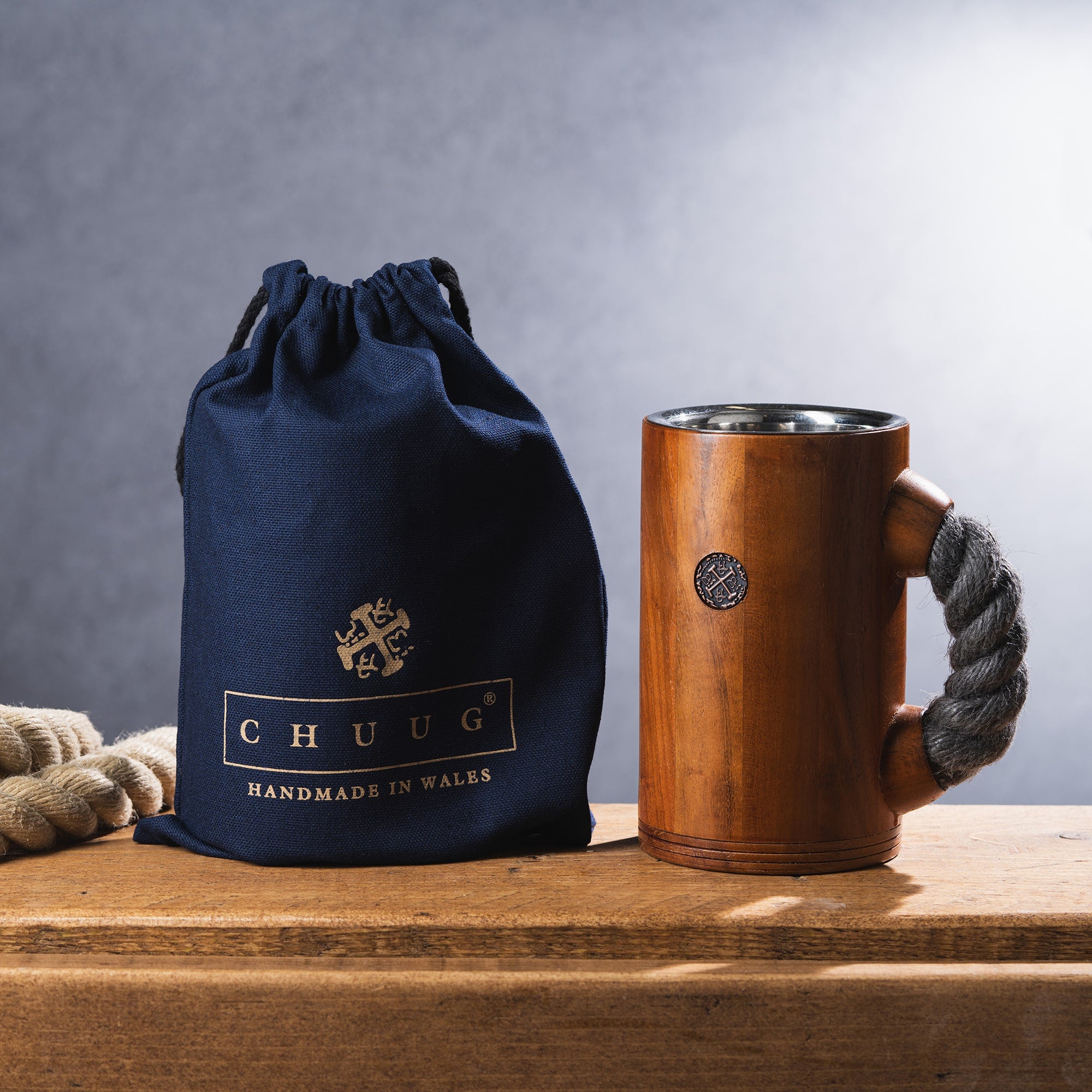 CHUUG® | The Original Rope Handle Tankard